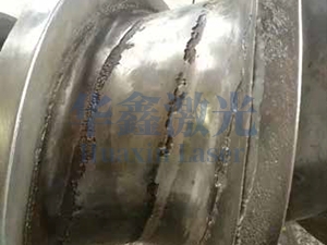 乙烯挤出机双螺杆修复前2