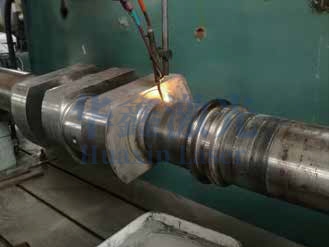 曲轴激光增材中