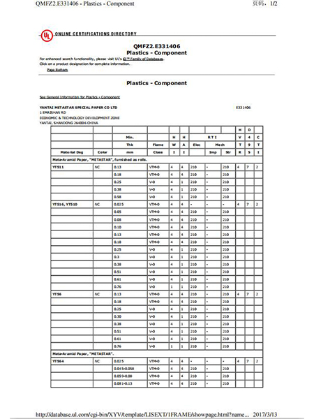 阻燃耐高温产品都通过UL认证