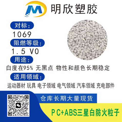 PC+ABS三星白防火粒子