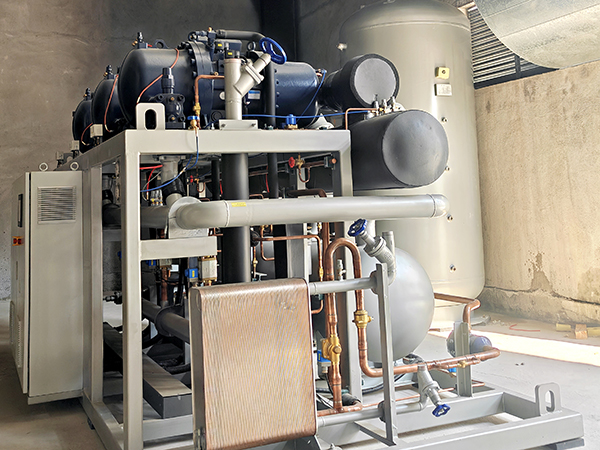 大型鮑魚基地冷庫施工