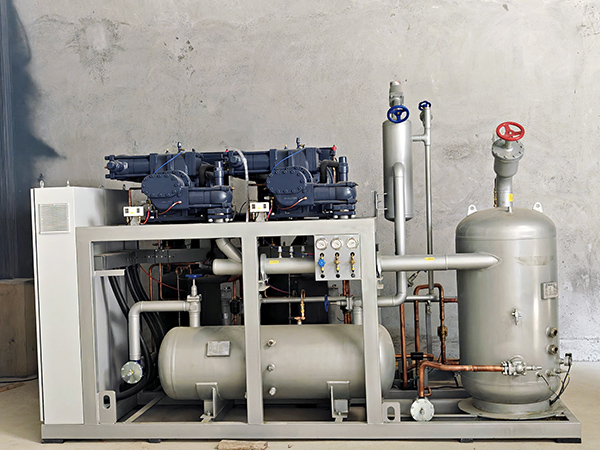 大型鮑魚基地冷庫施工