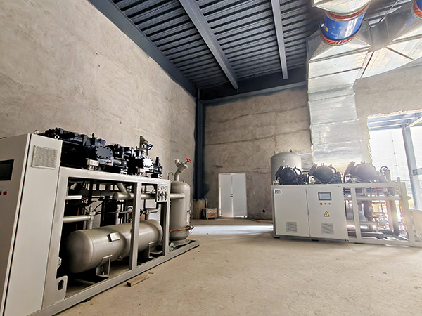 大型鮑魚基地冷庫施工