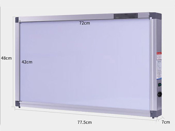 观片灯箱亮度1800-3600LUX