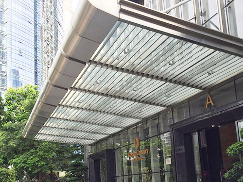 鋼構(gòu)門雨棚