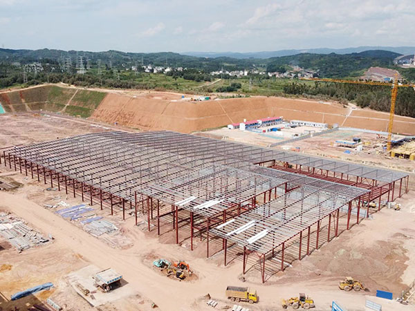 鋼結構廠房安裝