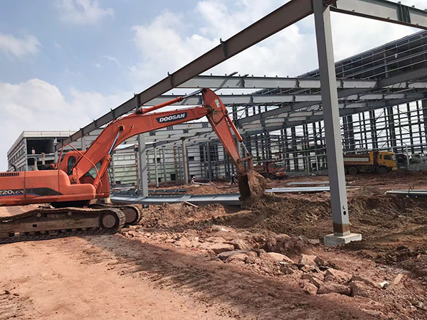 鋼結(jié)構(gòu)廠房安裝