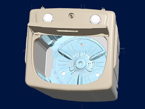 洗衣機(jī)外殼