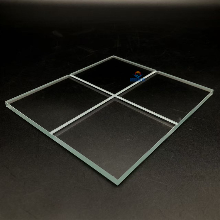 超白钢化玻璃 中间十字挖槽