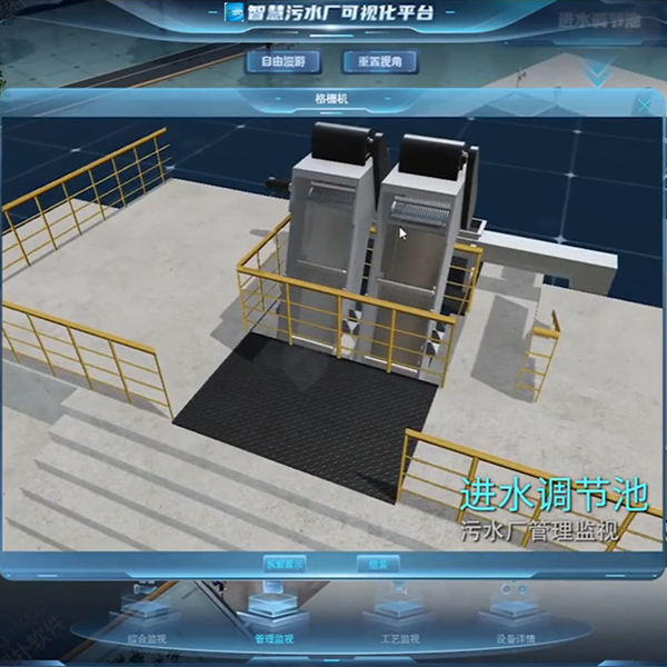 智慧污水厂可视化平台