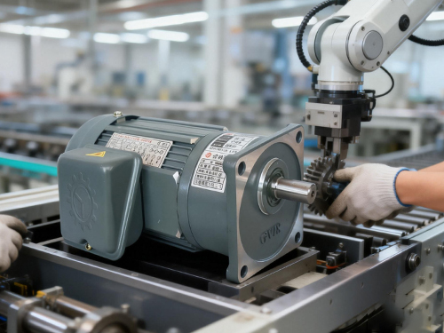 宇鑫GV立式齿轮减速电机：中型垂直传动优选，平衡空间与性