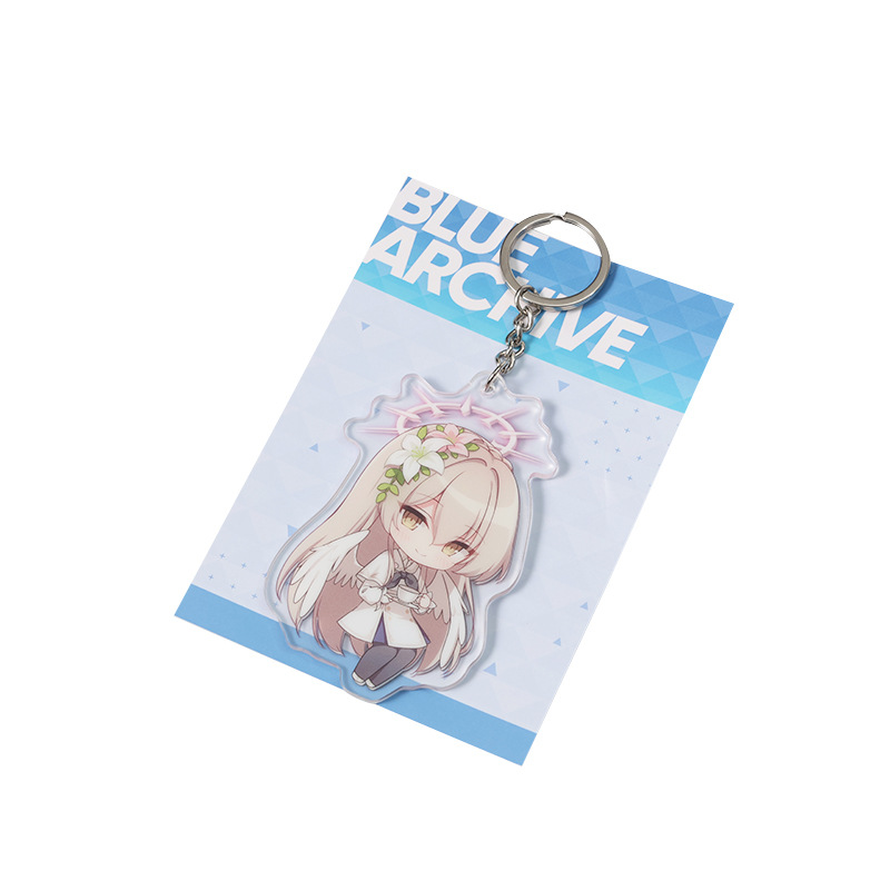 亚克力钥匙扣创意卡