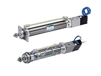 小型带阀气缸