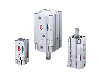 带防坠落超级紧凑型气缸