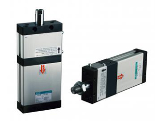 带任意位置防坠落扁平型气缸