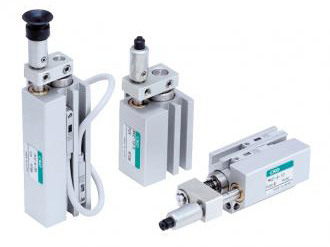 小型带真空吸盘气缸