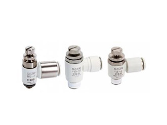 调速阀 弯管型 带快插接头