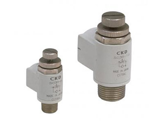 调速阀 气口直接连接·弯管型