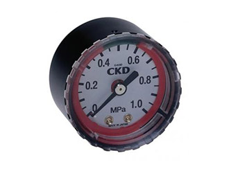 带安全标志压力表