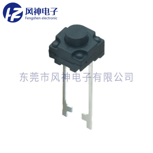 轻触开关焊接法