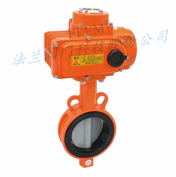 電動對夾軟密封蝶閥（精）
