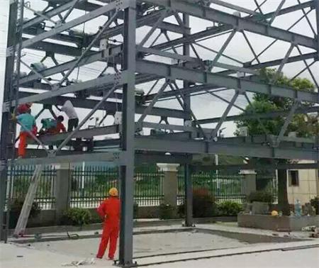 钢结构雨棚工程施工工艺是怎样的？