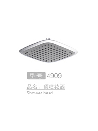 方形顶喷花洒 #4909