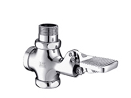 脚踏冲洗阀适用于公共卫生间等场所