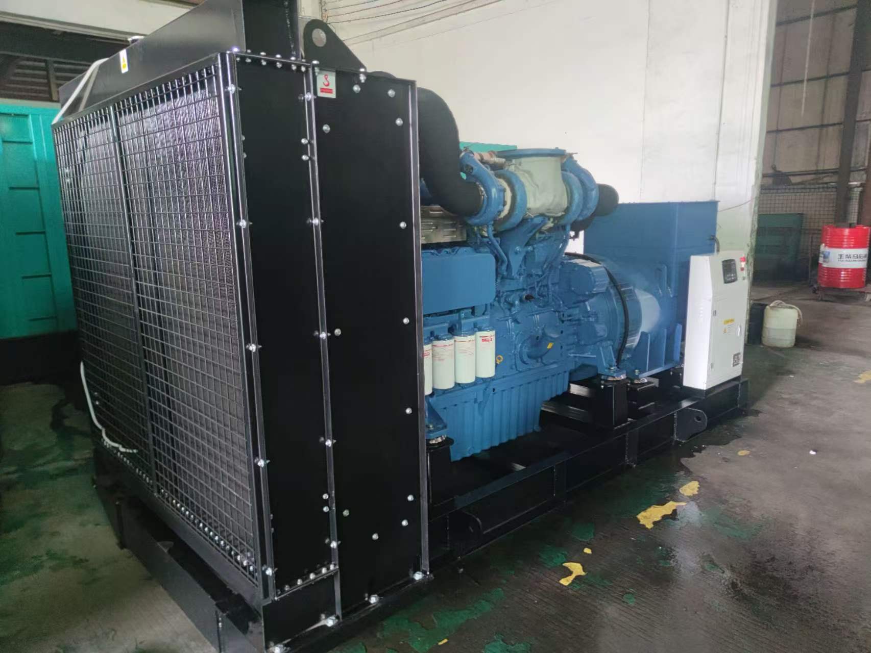 800KW 广西玉柴发电机组顺利出口柬埔寨 为当地纺织集团筑牢供电保障