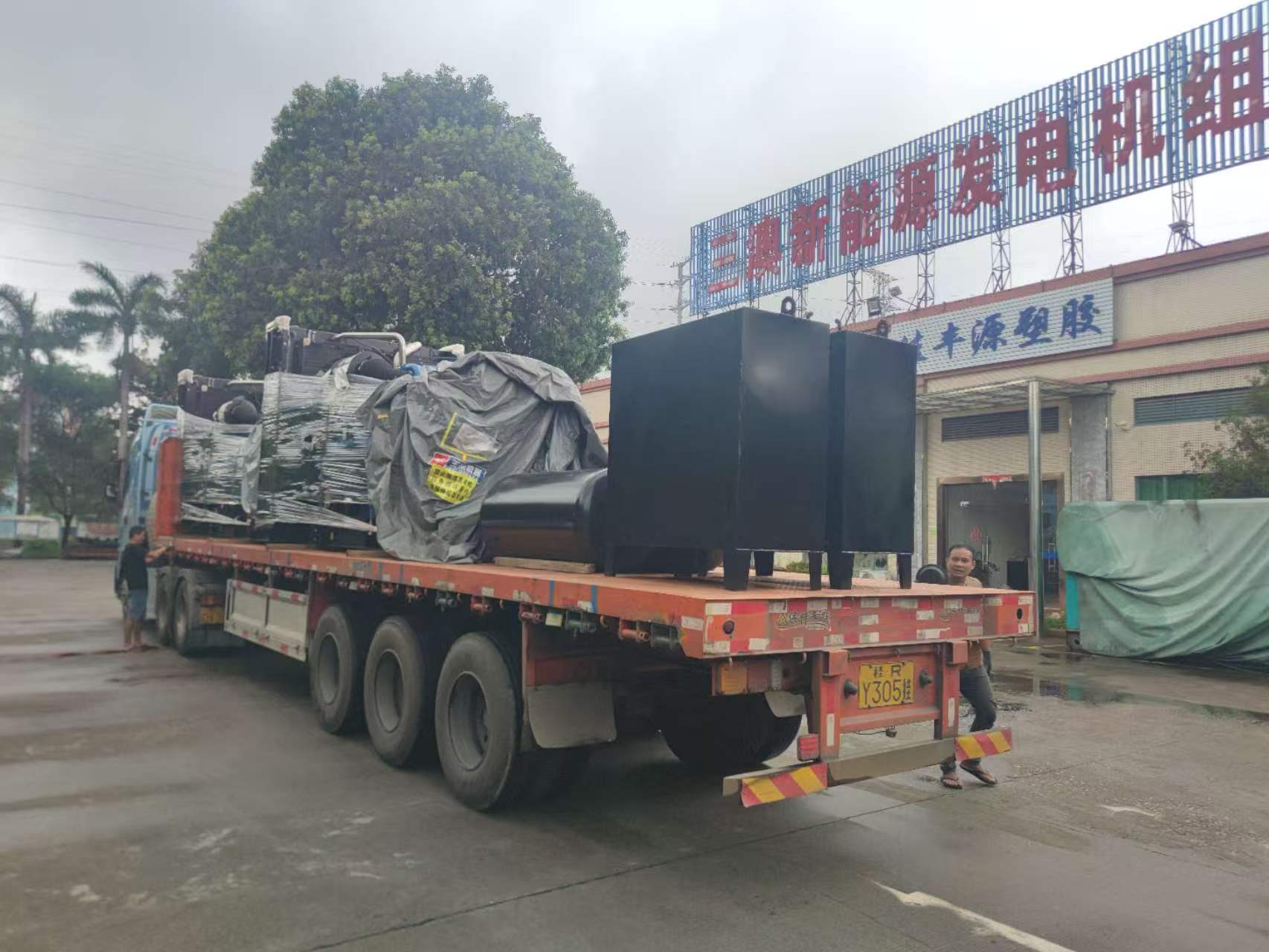 两台 1000KW 玉柴机组出口越南 硬核电力装备助力海外产业转移