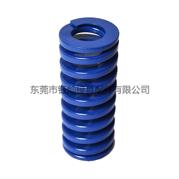 标准欧标国际标准蓝色中载荷用扁线模具弹簧