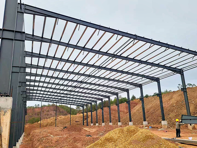 梅州市矿产资源钢结构厂房建设