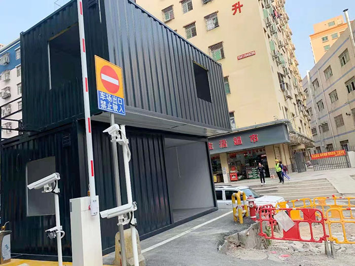 定制集装箱广泛应用于商店