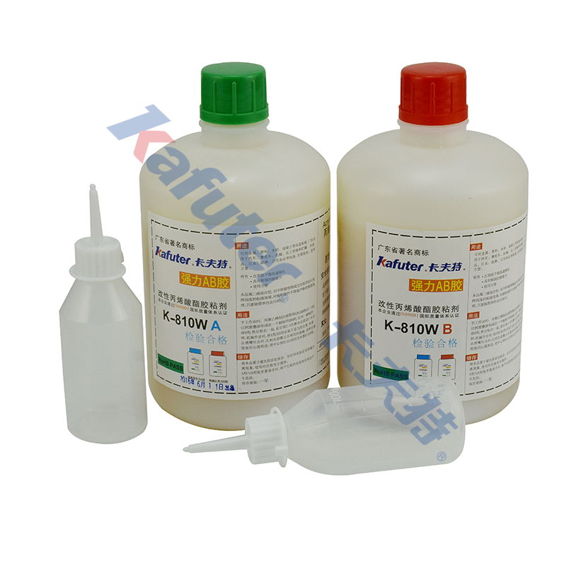K-810W是双组分改性丙烯酸酯结构胶
