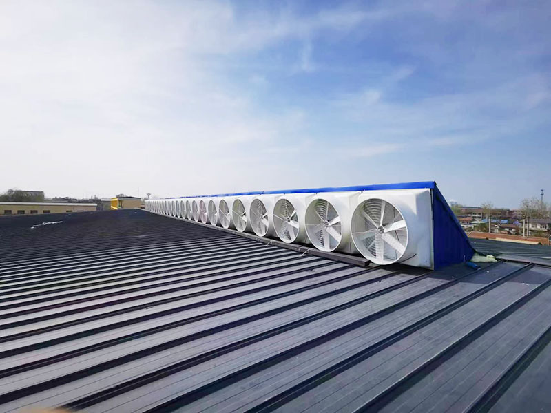 商丘新鹏泰塑编负压风机案例