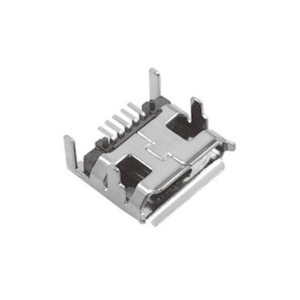 USB2.0连接器Micro 5P 四脚全插
