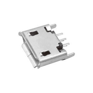 USB2.0连接器Micro 5P 180度直插