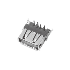 USB2.0连接器AF 90度 沉板 板上3.5