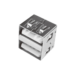 USB2.0连接器AF 180度 10.5双层 直插