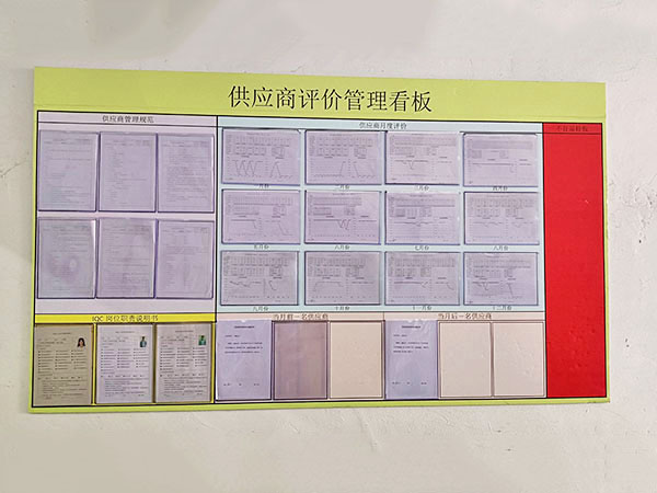 供应商管理看板