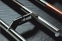 从材质上选择玻璃门拉手