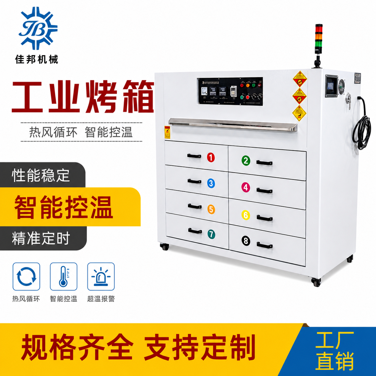 直供半导体IC晶圆洁净烤箱 新能源高温不锈钢烤箱
