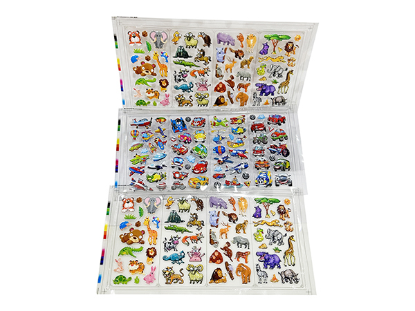 卡通立体泡泡贴