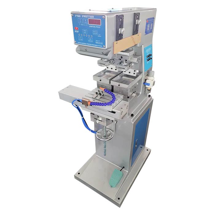 双色穿梭迷你移印机