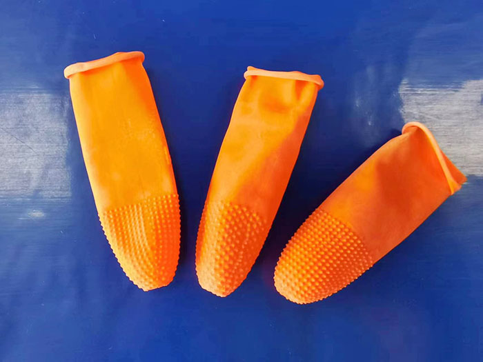 橙色防滑手指套