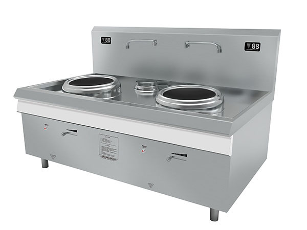 雙頭電磁大鍋灶 商用電磁爐