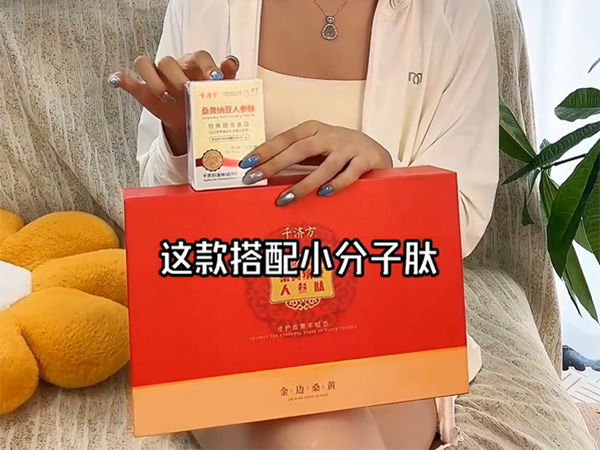 千济方 桑黄纳豆人参肽