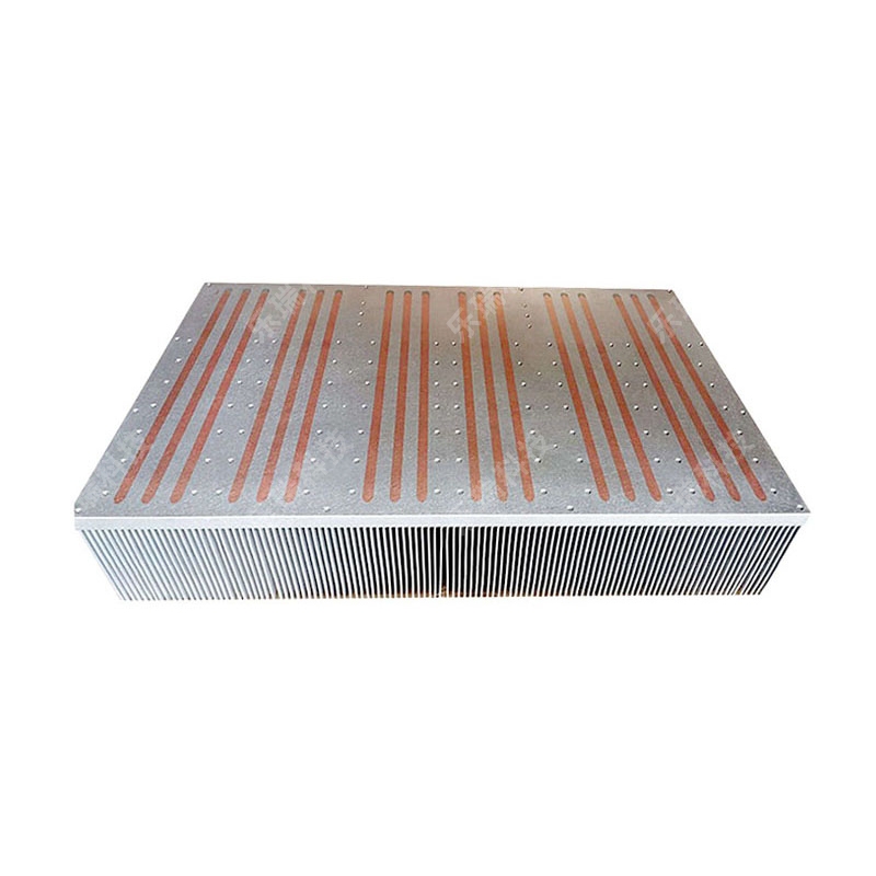 带热管铲齿散热器