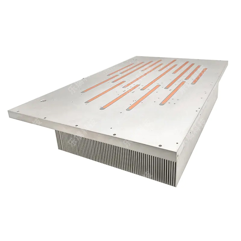 定制大功率SVG热管插齿散热器