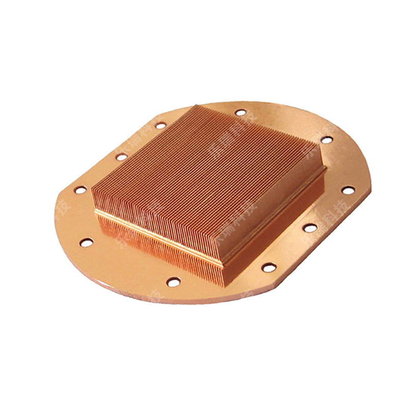 铲齿散热器